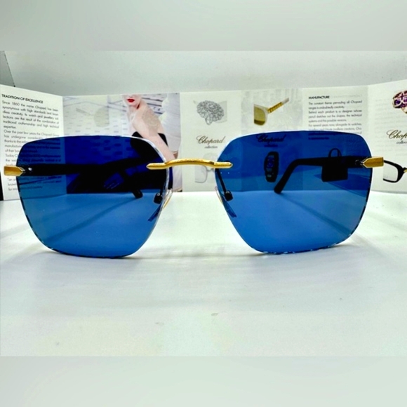 👑Chopard SCHG62V 383P‼️ Wood-Polarized Lenses ‼️ - Picture 4 of 16